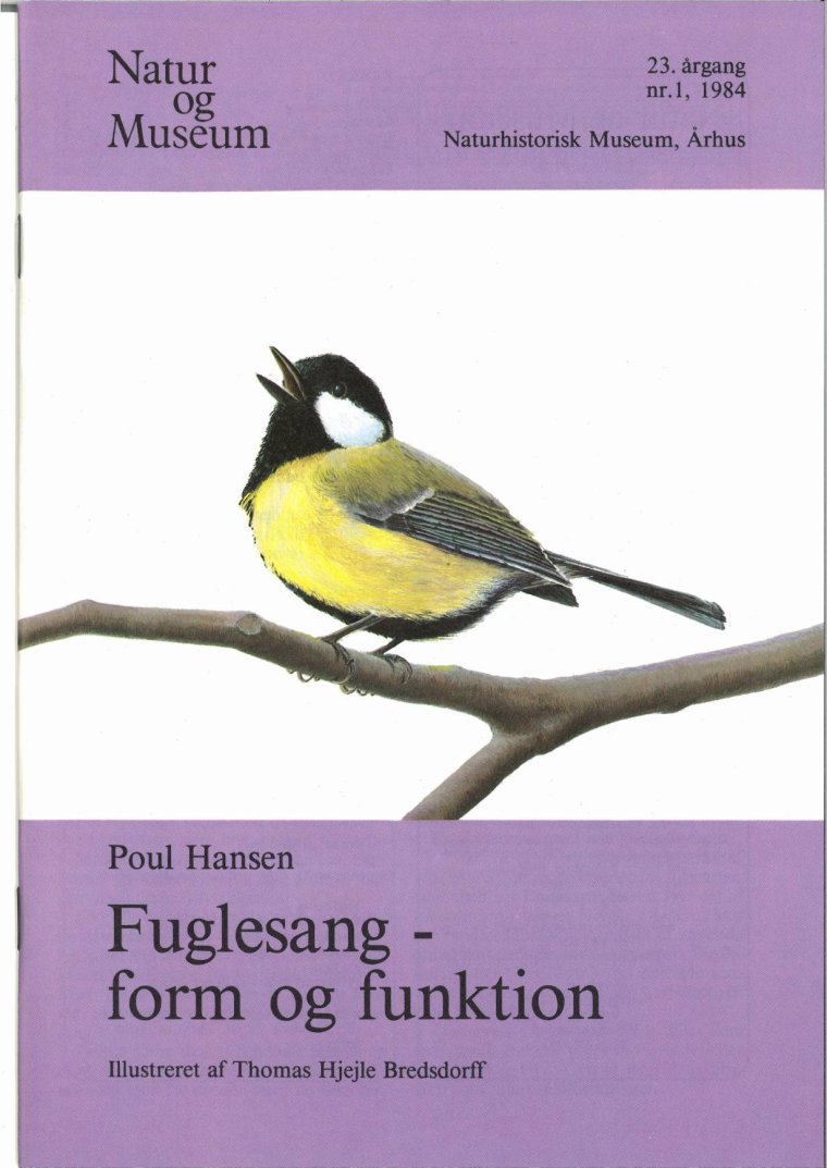 Fuglesang - form og funktion